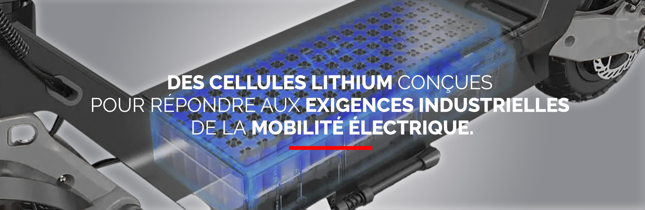 slide-Lithium-core-battery trotinette electrique industriel